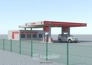 2D ограждения для АЗС и парковок в Самаре