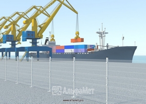 2D ограждения для морских и речных портов в Самаре