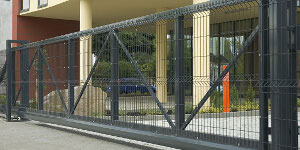 Ворота откатные для 2D и 3D ограждений в Самаре